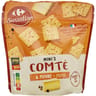 Carrefour sensation biscuits apéritif comté & poivre 100g