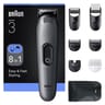 Braun tondeuse cheveux & barbe tout-en-un Series 3 noir MGK3540