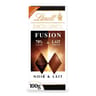 Lindt excellence fusion noir 70% et lait - 100g