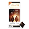 Lindt excellence fusion noir 70% et lait - 100g
