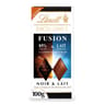 Lindt excellence fusion noir 85% fleur de sel et lait - 100g