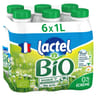 Lactel lait bio écrémé 6 x 1l