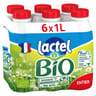 Lactel lait entier bio certifié ab  6x1l