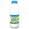 Lactel lait bio certifié AB 1/2 écrémé bouteille 1l