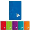 Carrefour carnet piqure 11x17 cm 96 pages petits carreaux couverture vernie