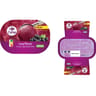 Carrefour extra bac sorbet cassis 1l 600g