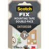 Ruban de fixation pour intérieur scotch-fix 19 mm x 1,5 m