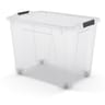 Carrefour home boîte de rangement XL sur roues