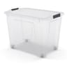 Carrefour home boîte de rangement XL sur roues