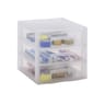 Carrefour home tour de rangement taille mini (format A6) - 3 tiroirs