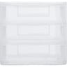 Carrefour home tour de rangement taille mini (format A6) - 3 tiroirs