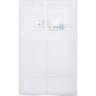 Carrefour home grande tour de rangement à roulettes transparente 3 tiroirs