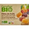 Carrefour bio pâtes de fruits assortiment bio - 190g