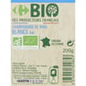 CHAMPIGNON BLANC BIO BARQUETTE 200G CARREFOUR BIO