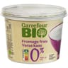 Carrefour bio fromage frais 0% mg 500g