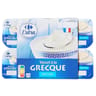 Carrefour extra yaourt à la grecque nature 12x125g