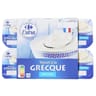 Carrefour extra yaourt à la grecque nature 12x125g