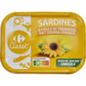 Carrefour classic' sardines à l'huile de tournesol 95g