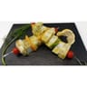 Brochette d'encornet mariné thym citron