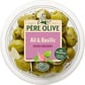 Père olive olives ail & basilic 150g