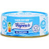 Carrefour classic' thon entier au naturel cuisson vapeur - 130g