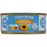 Carrefour classic' thon entier à l'huile de tournesol 104g
