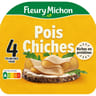 Fleury Michon les tranches végé pois chiches 4 tranches 120g