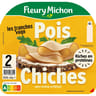 Fleury Michon 2 tranches végé pois chiches 60g