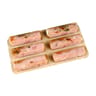Bûche jambon mcédoine