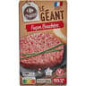 Carrefour steak haché le géant pur boeuf façon bouchère vbf 15% mg 4x180g