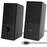 Apm duo enceintes pc filaires 8w, usb 2.0 571072