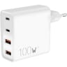 Apm chargeur secteur, quatro, 2 usb-c / 2 usb-a, pd 100w, blanc