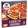 Carrefour extra pizza cuite sur pierre chorizo 400g