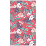 Tex home drap de plage velours bleu 80x160cm