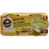 Carrefour original petit pot de crème saveur pistache 4 x 100g