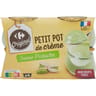Carrefour original petit pot de crème saveur pistache 4 x 100g