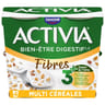 Activia fibres multicéréales 4x120g
