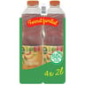 Carrefour sensation iced tea pêche 4x2l