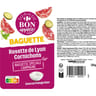 Carrefour bon appetit sandwich baguette campagne rosette 220g