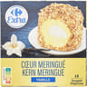 Carrefour extra dessert glacé vanille coeur meringué x4 280g