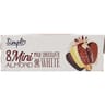 Simpl Glaces mini amandes chocolat au lait/noir/blanc x8 284g