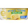 Carrefour classic beurre tendre demi sel 250g