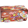 Carrefour Sensation crème dessert chocolat avec dragées 4x120g