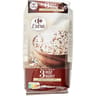 Carrefour extra riz long grain, rouge complet, sauvage 500g
