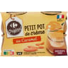 Carrefour Original petit pot de crème caramel 4X100g