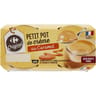 Carrefour Original petit pot de crème caramel 4X100g