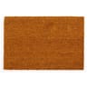 Tapis coco écru uni 40x60