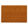 Tapis coco écru uni 40x60