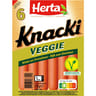 Herta knacki végetale blé et pois x6 210g