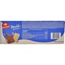 Carrefour sensation double & chock biscuits gaufrettes lait chocolat 128g